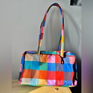 Baggu madras bowler bag bnwt ** reserved**